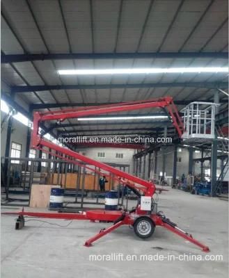 Crank Arm Trailer Mounted Boom Lift