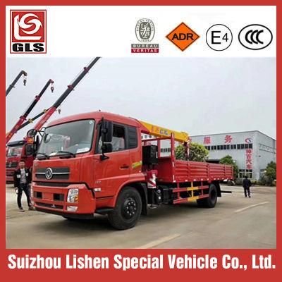 4/5/6 Ton Stiff Boom Crane Mounted Truck