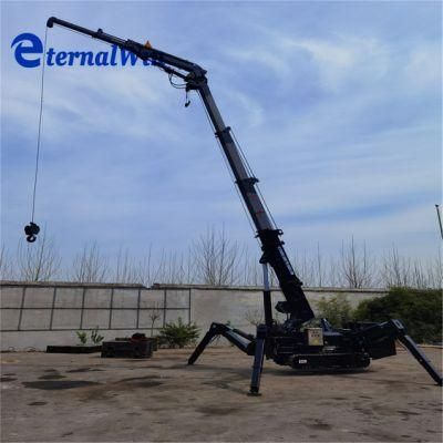 Factory Aerial Working Crawler Type Spider Crane for Glazing Price