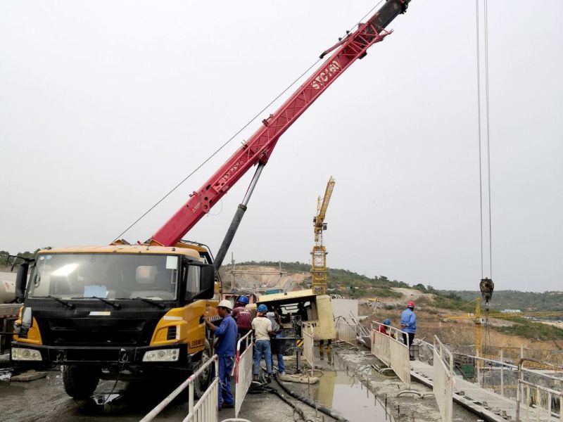 China New Stc250c 25 Tons Small Hydraulic Sensitive Load 25 Ton Lifting Capacity Mobile Truck Crane