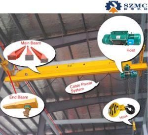 Frtu European Type Electric Single-Girder Suspension Winch Overhead Cranes