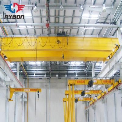 Qd Model Heavy Duty 50/10 Ton Double Girder Hook Type Overhead Crane