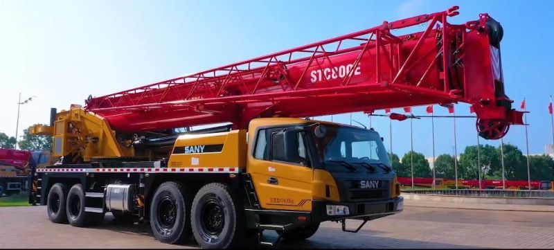 Sanyii Brand 80t Truck Crane Stc800s Stc800e Mobile Crane