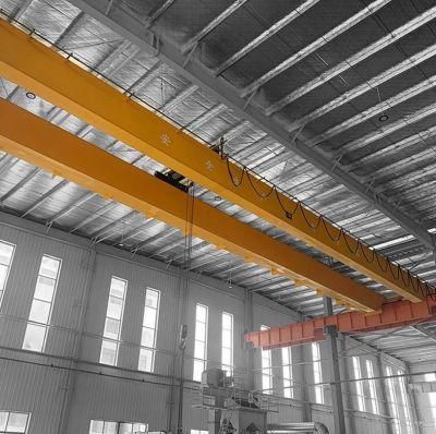 Dy High Quality 5ton 10ton 16ton Lh Double Girder Bridge Crane Price