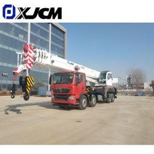Xjcm 50ton Truck Crane Sinotruk Chassis Construction Crane 4 Section Main Boom
