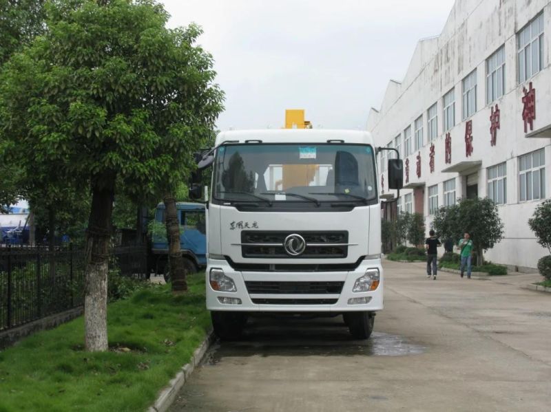 China Heavy Truck Hot Sale Cheap Dongfeng 14ton 16ton Construction Machinery with Knuckle Telescopic Boom Mounted Crane Truck