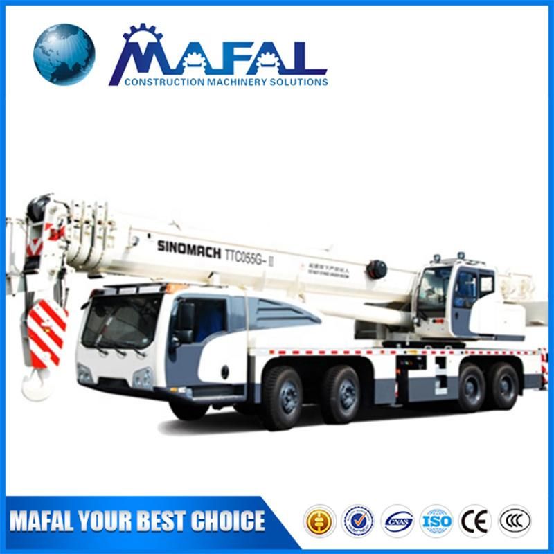 Terex 25 Ton Sinomach Mobile Telescopic Boom Truck Lift Crane