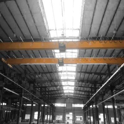 Dy Workshop Hoist Double Beam 8 Ton Overhead Bridge Crane