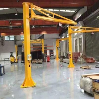 Customized Pillar Slewing Jib Crane Indoor Workshop Use 2 Ton