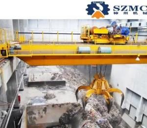 Hoist Overhead Crane for Coal Cinder and Garbage