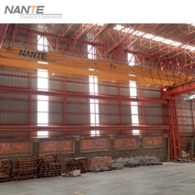 Flexible Electric Double Girder Workshop Bridge Crane with BV Ceritification