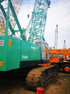 Kobelco Crawler Crane Used 80ton Crawler Crane Kobelco 7080