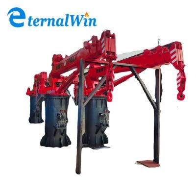 China Manufacturer Portable and Durable 1-20ton Deck Marine Crane