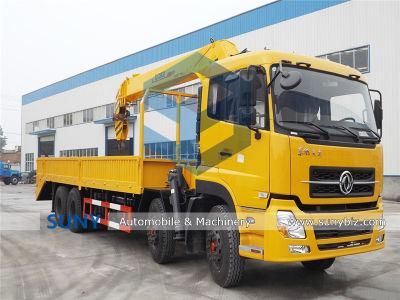16t Crane Truck Dongfeng 8X4 Truck with Crane