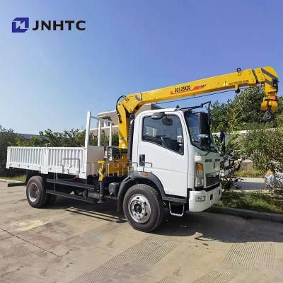 Sinotruk HOWO 4X2 Crane Truck 3ton Boom Truck