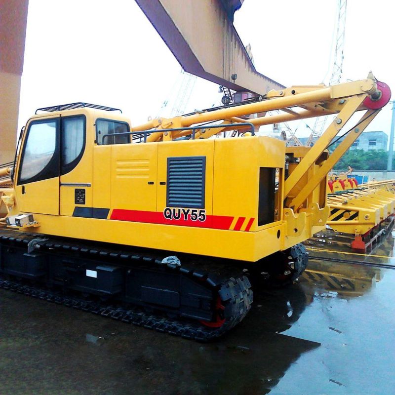 Hoists Equipment Quy55 52 Meter Crane (crawler Crane)