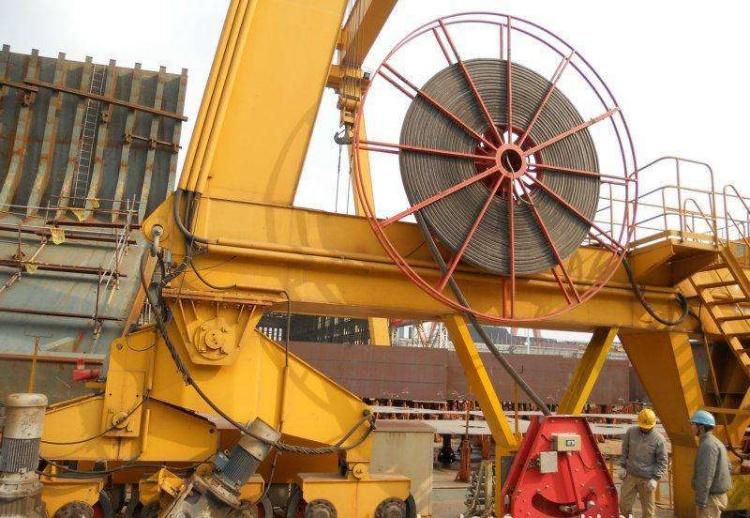 Electric Motor Driven Cable Reel Cable Drum for Gantry Crane Using