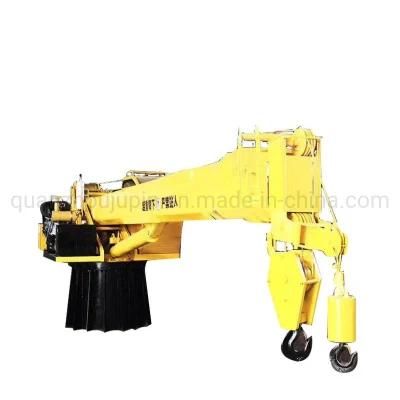 OEM Port Hydraulic Telescopic Boom Fixed Type Marine Crane