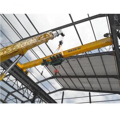 Double Girder Overhead Crane Hoist with Electric Winch Trolley