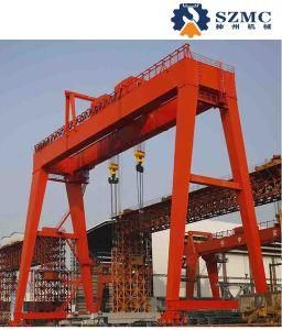 Open Ground Use Mgh Series Truss Double Girder Gantry Crane with Hook 20 to 100 Ton for Sale