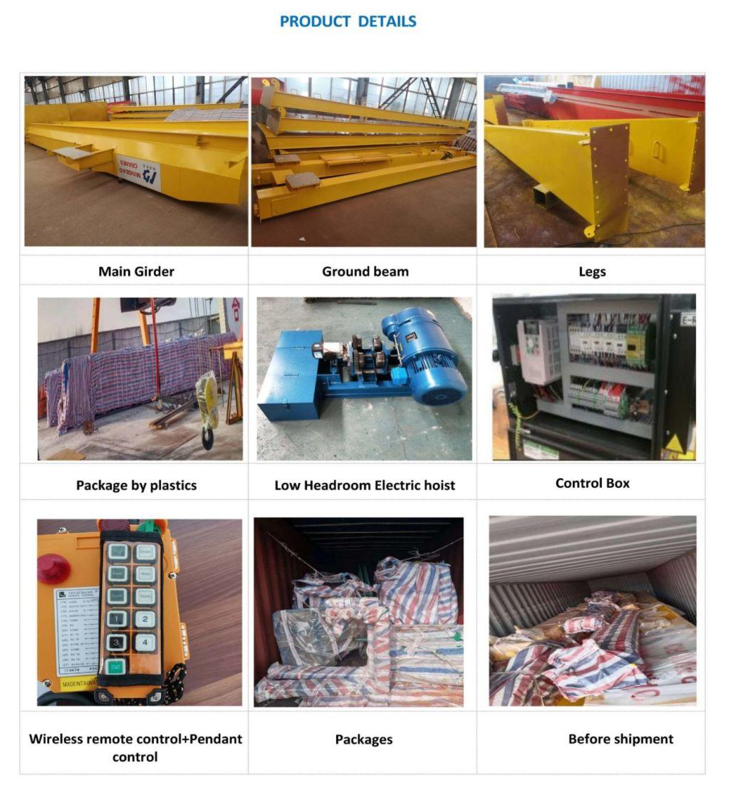 Industry Equipment Mobile Semi Gantry Crane with Factory Price