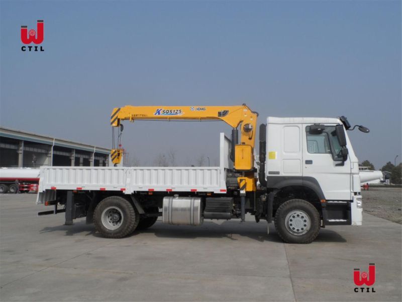 Sinotruck/Sinotruk/HOWO/Sino 4X2 3 Tons Straight Arm Truck Crane for Mounted/Mobile/Hydraulic