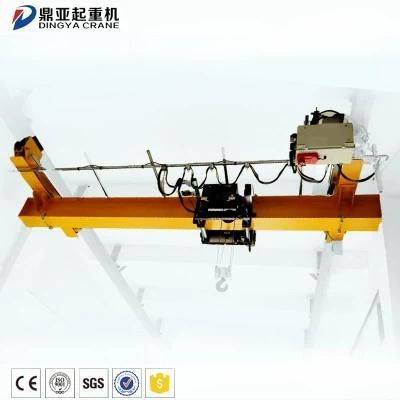 Dy Frequency Conversion Single Girder Overhead Bridge Crane 16 Ton