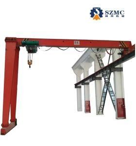 5 Ton 10ton Customizable Design Single Girder Mobile Half Gantry Crane for Production Line