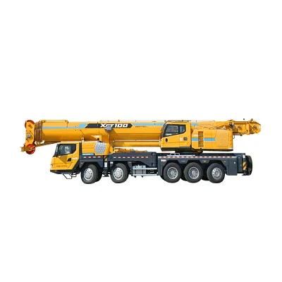 100 Ton Truck Crane Xct100 with Stright Telescopic Boom Full Rotation Crane