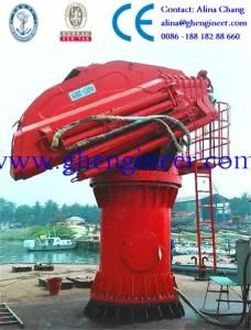 Knuckle Boom Crane with Separate Hydraulic Station