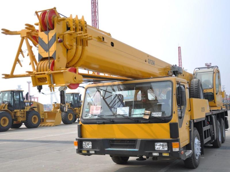 Low Price 25 Ton Small Truck Crane (QY25K-II)