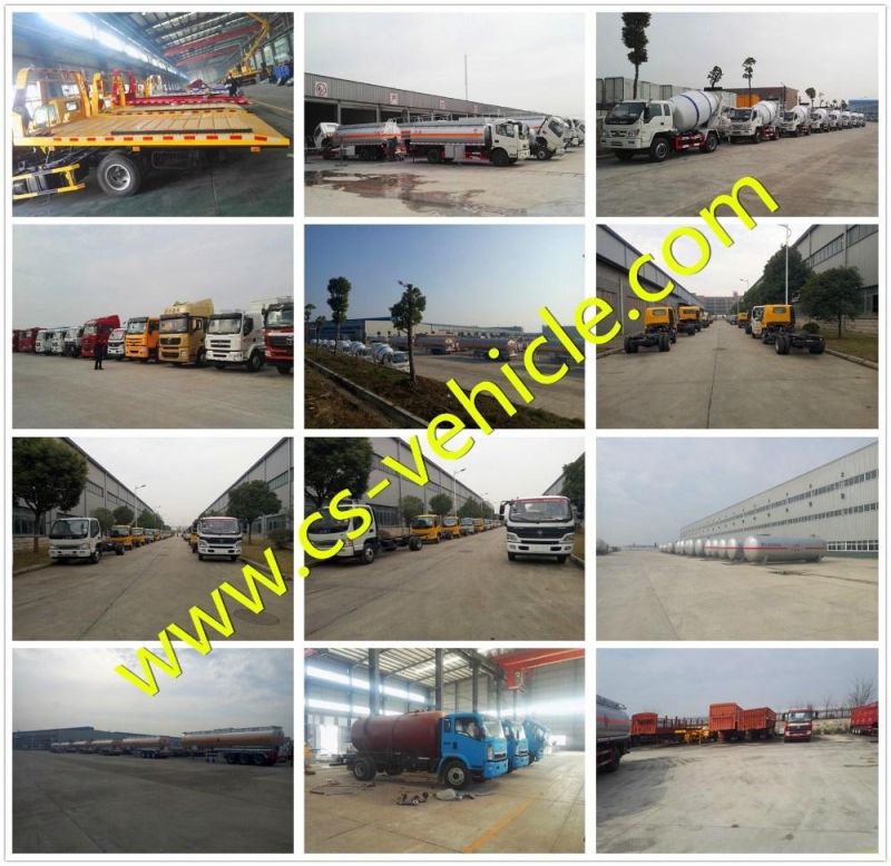 Sintruck Homan 6 Wheels 8tons Truck with Crane 3tons