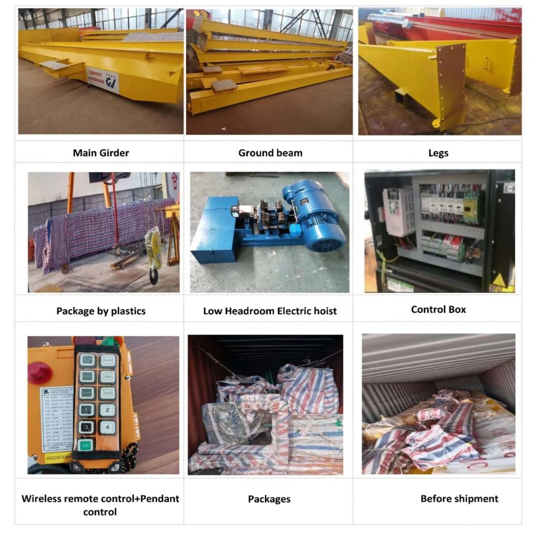 Large Capacity 2t Electric Gantry Crane with CE Certificate