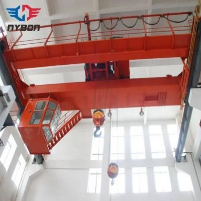 Electric Long Track Double Beam Overhead Crane with Bus Bar