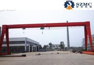 Single Girder Gantry Crane with Double Hoist Hot Sale in South America