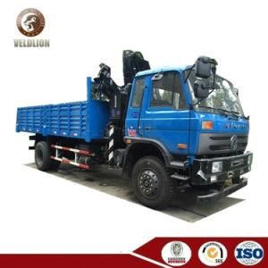 Cheap Price 5tons 6tons 4X4 off Road Knuckle Boom Truck Crane with Folding Arm