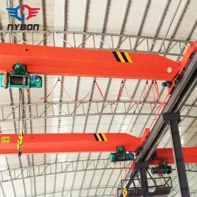 15 Ton Large Span Heavy-Duty Electric Suspension Single Beam Overhead Crane