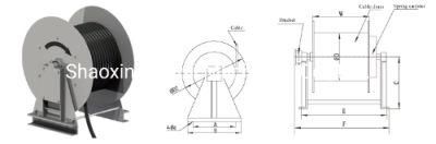 Power Supply of Long Travel Spring Cable Reel