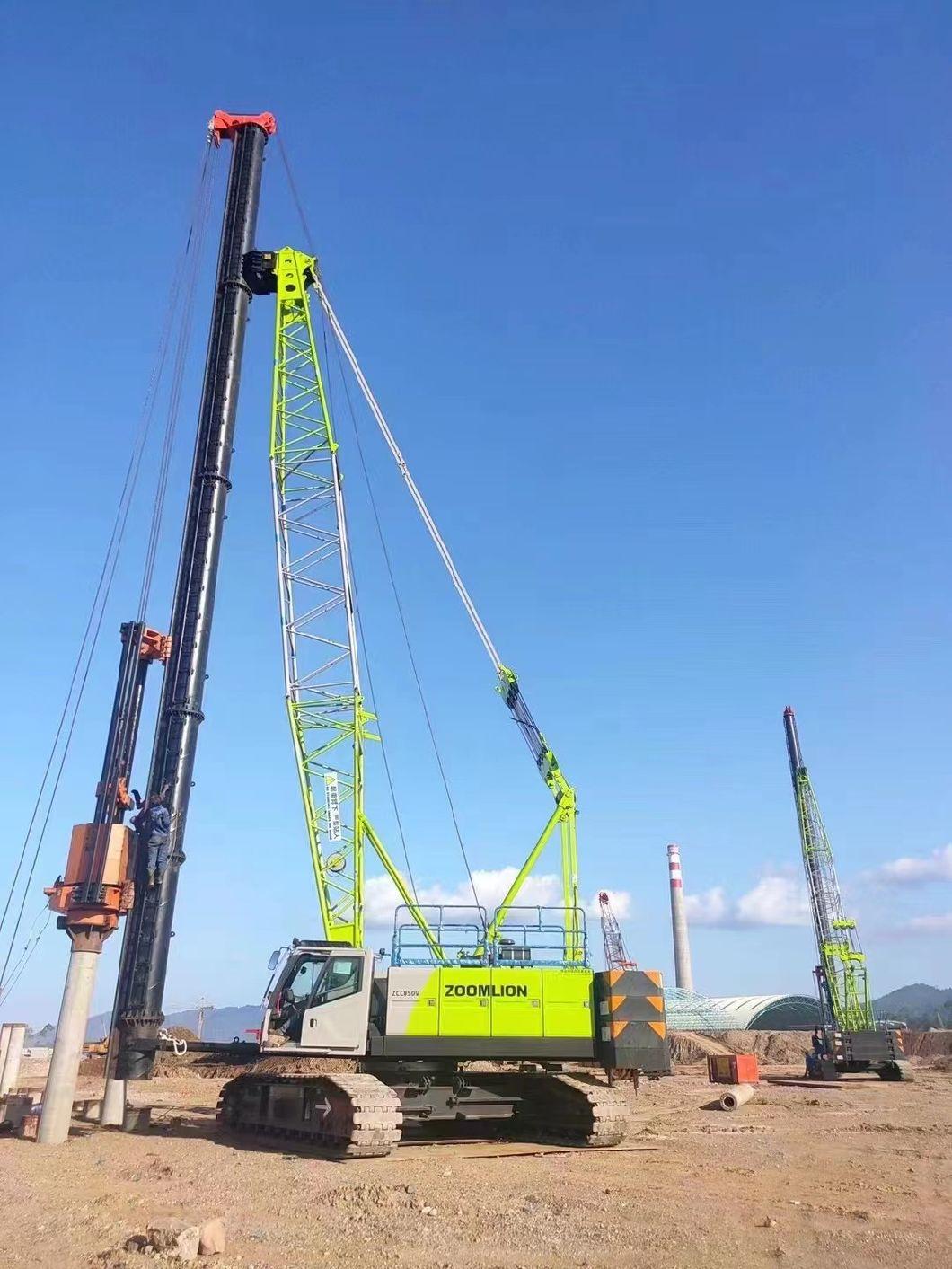 Zoomlion 85 Ton Mobile Crawler Crane (for Piling Work)