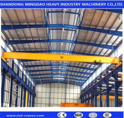 Euro-Style Double Girder Suspension Overhead Lifting Bridge Crane for Workshop