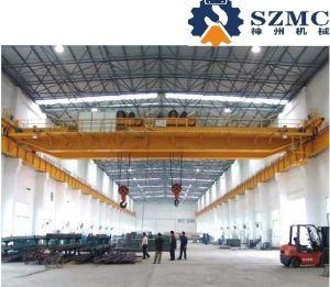 Qe Large Size Double Trolley Electric Double Girder Overhead Winches Cranes