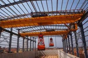 Double Beam Overhead Crane with Grab