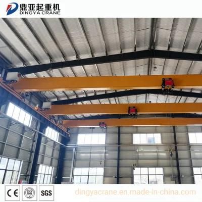 Dingya Factory Electric Single Girder 5 Ton Overhead Crane Eot Type
