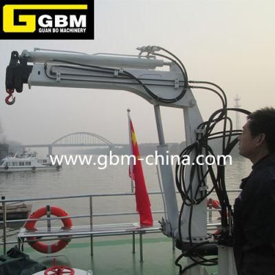 Build-in Hydraulic Power Pack Telescopic Crane 1.5t15m