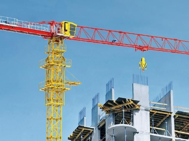 Tower Crane Hot Sale Cabin Control Construction Building Sensor Tower Crane