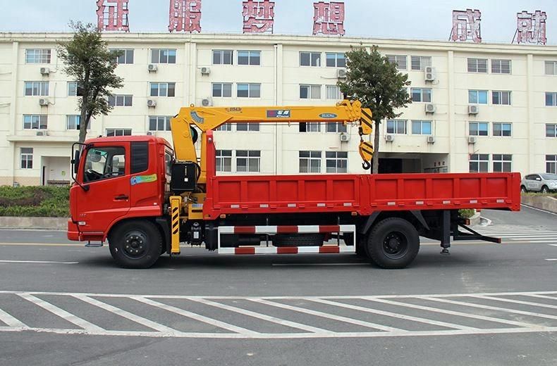 Safer Lifting and Driving Operation Trucks Boom Cranes 10 Ton Truck Mounted Crane