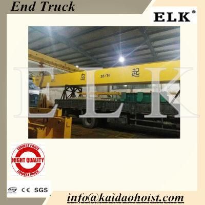 Elk 15ton Single Girder Overhead Cranes Equipment Used for Workshop