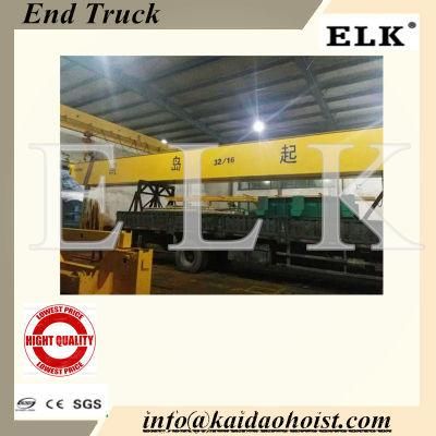 Elk 15ton Single Girder Overhead Cranes Equipment Used for Workshop