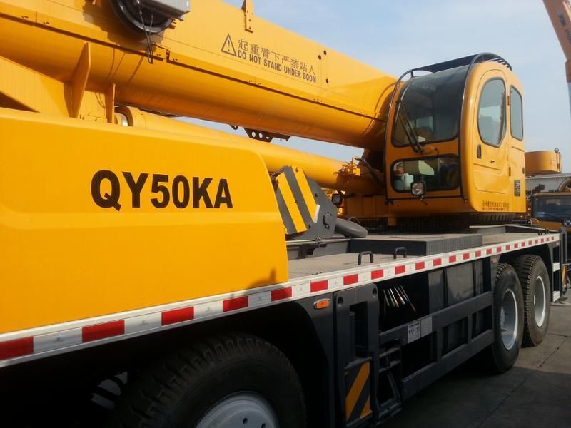 Factory 50 Ton Truck Cranes Qy50ka Mobile Crane