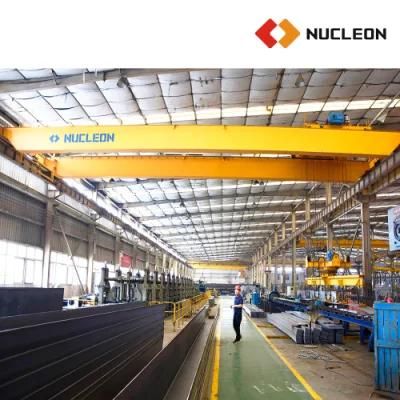 Electromagnetic Double Girder Eot Overhead Crane with Magnet for Rebar and Billet Handling